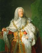 John Shackleton Portrait of George II of Great Britain oil painting artist